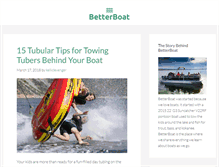 Tablet Screenshot of betterboat.com